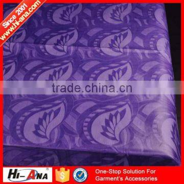 Hi-ana Fabric3 Advanced Equipment China Damask Shadda Bazin Riche Guinea Brocade Fabric