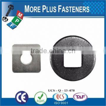 Made in Taiwan High Quality Carbon Material Square Hole Washer for Carriage Bolt DIN436 photo-4