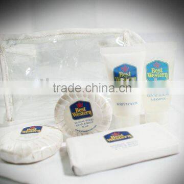 Easy-carrying personal body care travel set hotel supply set