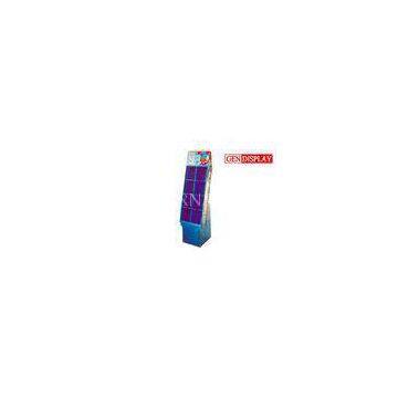 Lamination Environmental Cardboard Floor Display Stand For Headsets