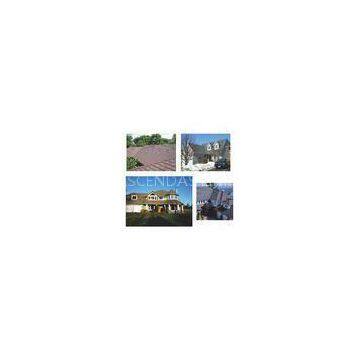 Flat Colorful metal Roofing Tiles For Building Materials , DX53D ASTM A653