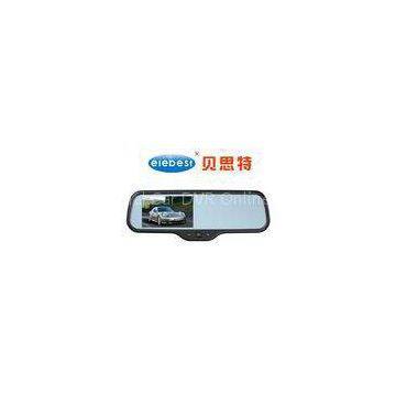 Rear View Mirror Vehicle Camera DVR Capacitive Touch Screen GPS Navigation