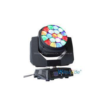 19 15W Bee Eye Zoom LED Moving Head Beam Light