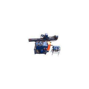 High Efficiency Full Hydraulic Skid Mounted Drilling Rig Depth 50 - 60 m