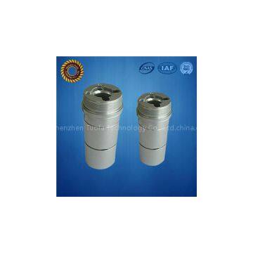 Blue Zinc Plated Steel CNC Machined Parts,high Precision Metal Mechanical Part,China Machining Services