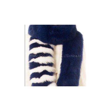 Solid Faux Fur Scarf