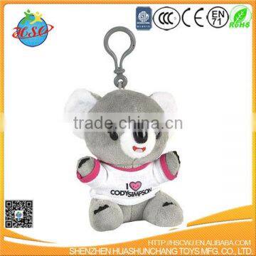 hot selling plush koala keychain