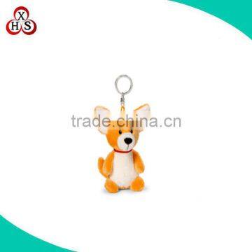 hot sale fox stuffed plush keychain