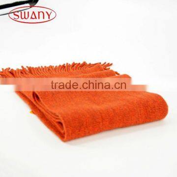 Factory wholesale long service life solid plain scarf