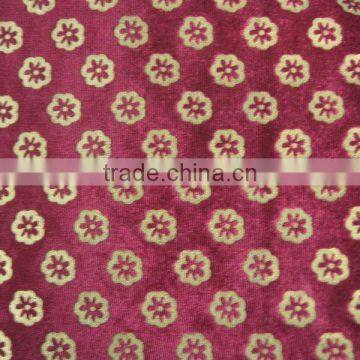 100% Polyester Taped Woven Velvet