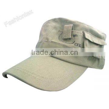 fashion unisex sports hat with pocket