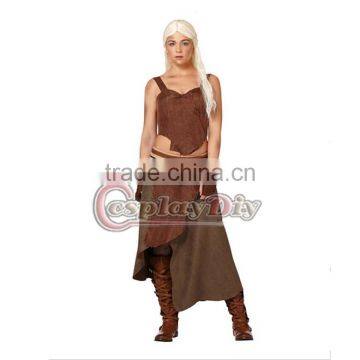 Game of Thrones Daenerys Targaryen Dothraki Costume Adult Women Halloween Party Cosplay Costume