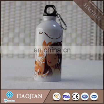 600ml Stainless steel sport waterbottles ,white or silver painting