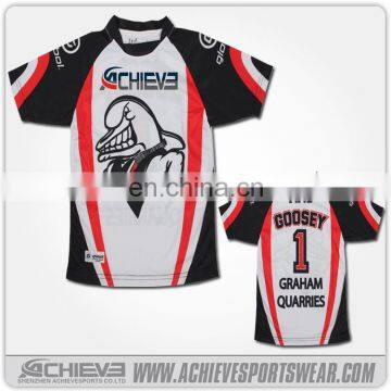 Polyester Rugby Jerseys Sublimation Rugby Uniform photo-3