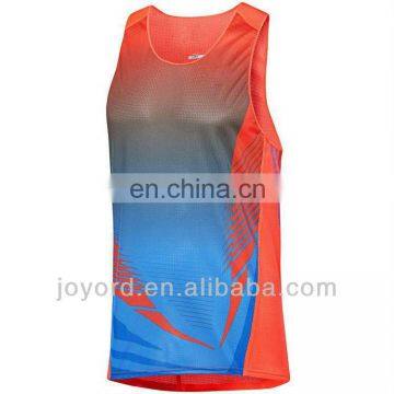 Factory direct sale sublimation woman wear gym stringer tank top