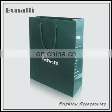 2013 good quality big paper bag for garment shopping paper bag