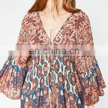 Beautiful Lady Flower Blouse photo-4