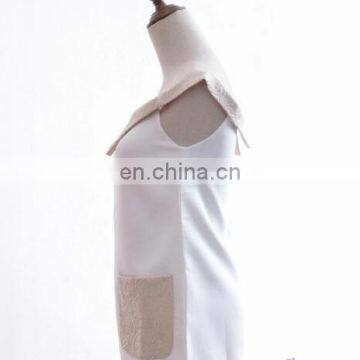 High Quality Sleeveless 2 Color Short Jumpsuit for Lady Daily Dating Dress photo-3