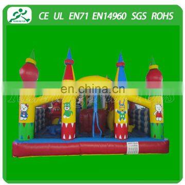 2015 Funny castle inflatable fun city/castle inflatable