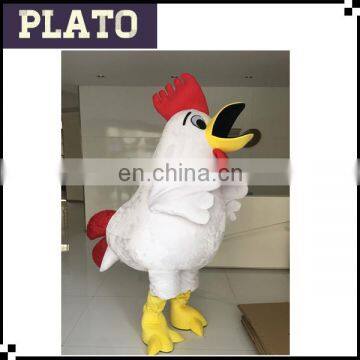 2017 New Year "L" size adult chicken mascot costume for sale