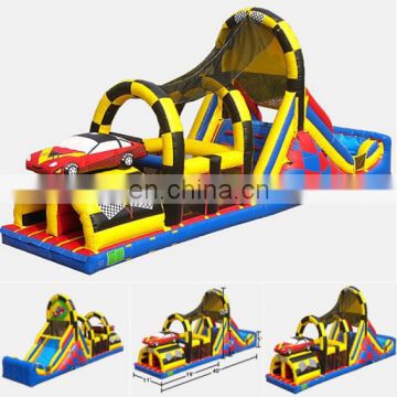 Backyard Inflatable Kids Obstacle Challenge