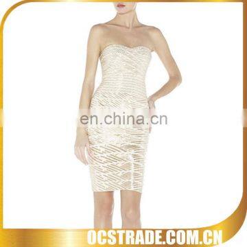 strapless cheap evening sequins beaded dresses