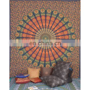 Bohemian Indian Mandala Tapestry Beach Tapestry