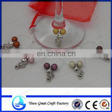 Beach Babe Wine Glass CharmS