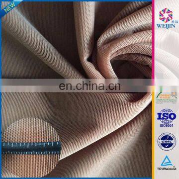 Wholesale fine thick Knit Mesh Hexagon Nylon Fabrics