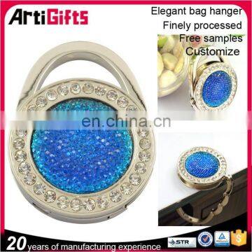 Wholesale Heart Shape Folding Bag Hook for Table Desk Bag Hook photo-2