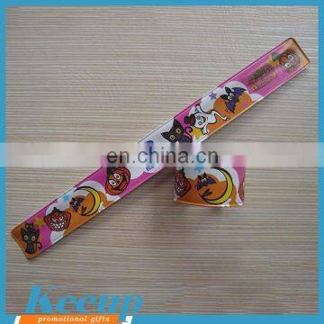 Promo Souvenires Customized PVC Snap Wristband/Bracelet