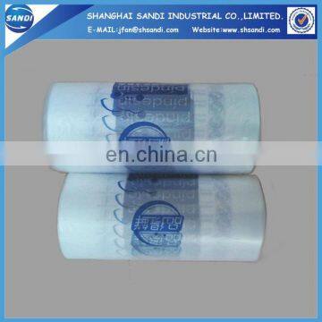 Degradable plastic roll bag for vegetable