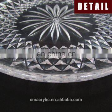 Chinese Factory Direct Selling Beautiful Clear Acrylic Fruit Tray for Home photo-5