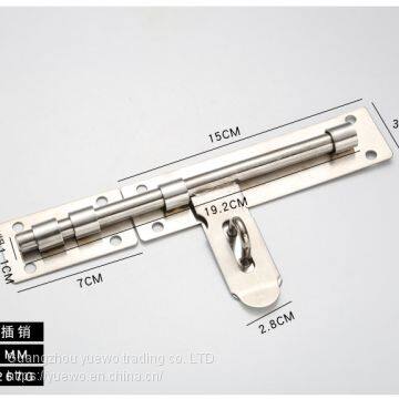 Rongxin Stainless Steel Bolt Lock Lock Door Lock Lock Door Lock Door Lock Door Lock Door Safety Lock Big Bolt Home Insta photo-3