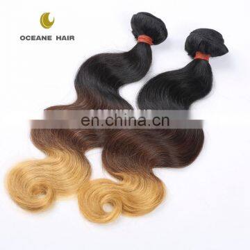 100% Human Hair Two Tone Ombre Hair Braiding Hair photo-6