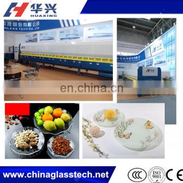 Small Continuous Flat Glass Toughening Machine