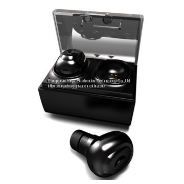 Wireless Mini Bluetooth Headset  portable  Invisible mini headphones With charging box