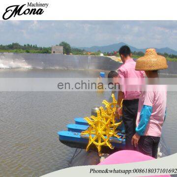 Floating Electric Fish Pond Paddle Wheel Aerator Shrimp Fish Farming Jet Aerator photo-3
