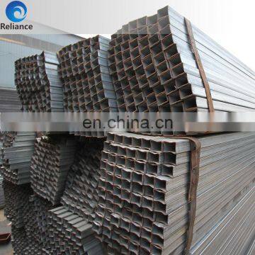 SS400 carbon welded steel 75x75 tube square pipe