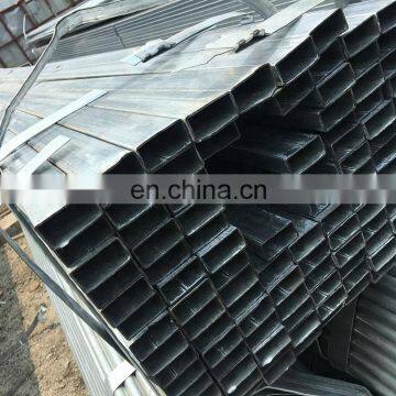 Hot Dip Mild galvanized square tube steel fence post