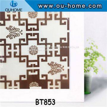 BT853 Decorative self-adhesive privacy film