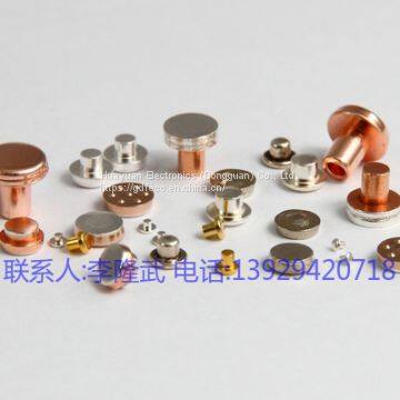 Electric Contact,Silver Electrical Contact Tips,Silver Electrical Contact Rivets photo-2