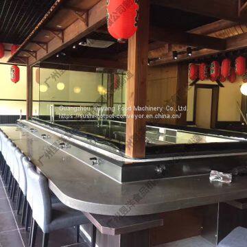 Sushi or hot pot conveyor belt system - michaeldeng@gdyuyang.com