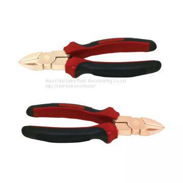 Diagonal Cutting Pliers 6 Inch 8 Inch AlCu Non Sparking Tools