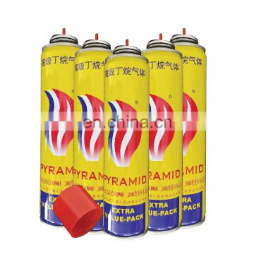 China butane gas filling and butane gas canister