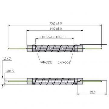 Arc Lamp 250 Watt Luminous Top White Light Metal Block Collection Power Lighting Xenon IPL photo-3