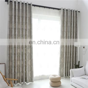 Classic and exotic damask opaque blackout window jacquard curtain