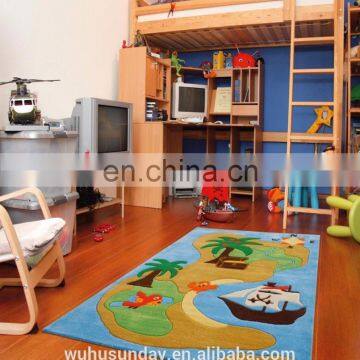 Kids Home Designs Bedroom Decorating Cartoon Design Shaggy Carpet photo-3