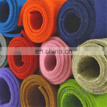 100% polyester cheap non woven non-woven fabrics Felt Fabric With High Quality