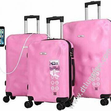 New Design High Quality PC Trolley Travel Hardcase Luggage Siutcase photo-2